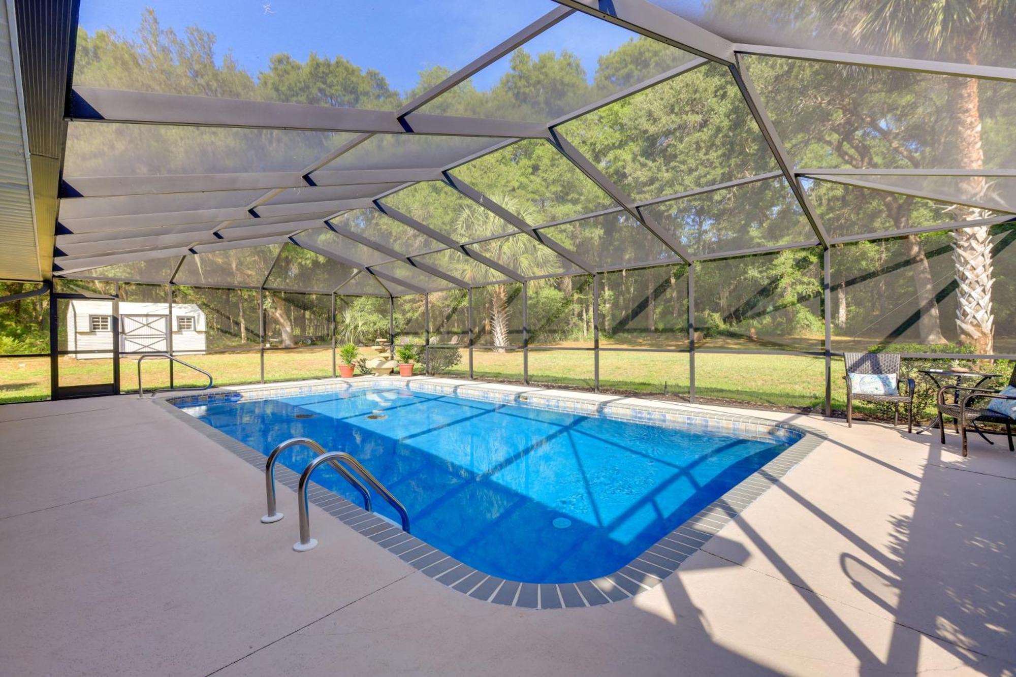 8 Mi To Rainbow Springs Dunnellon Area Home! Ngoại thất bức ảnh