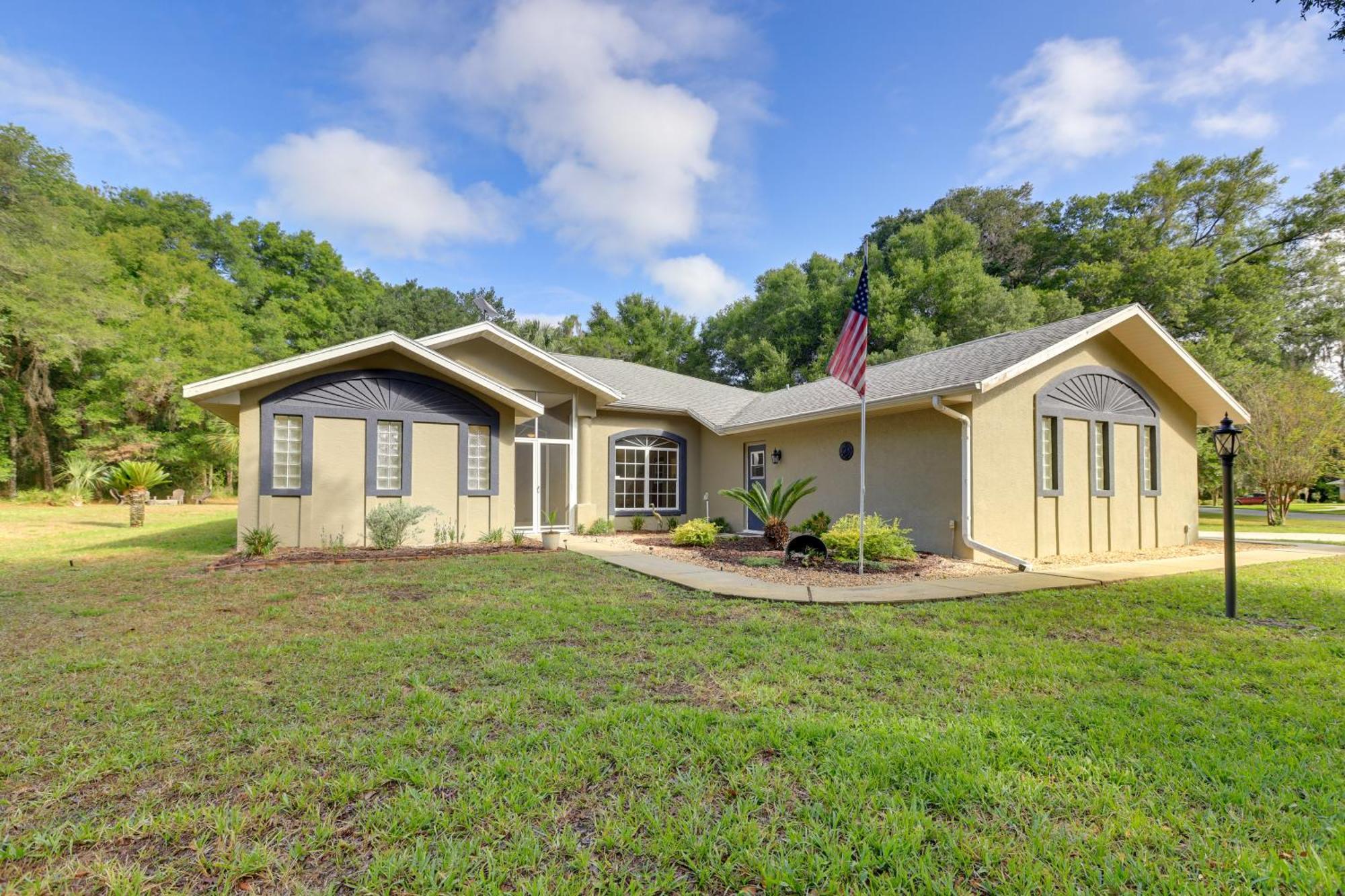 8 Mi To Rainbow Springs Dunnellon Area Home! Ngoại thất bức ảnh